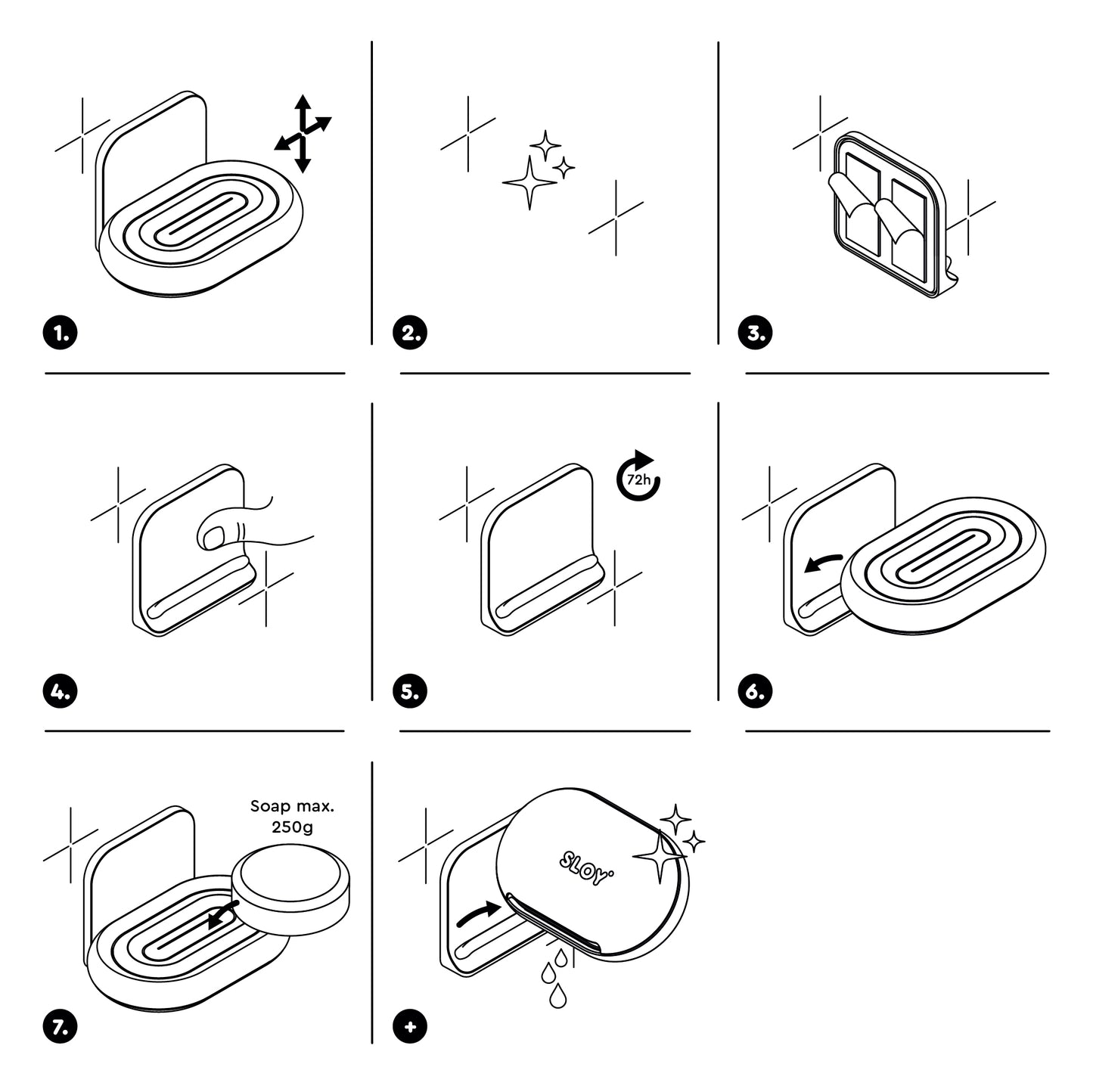 Soap Holder Marble Terracotta