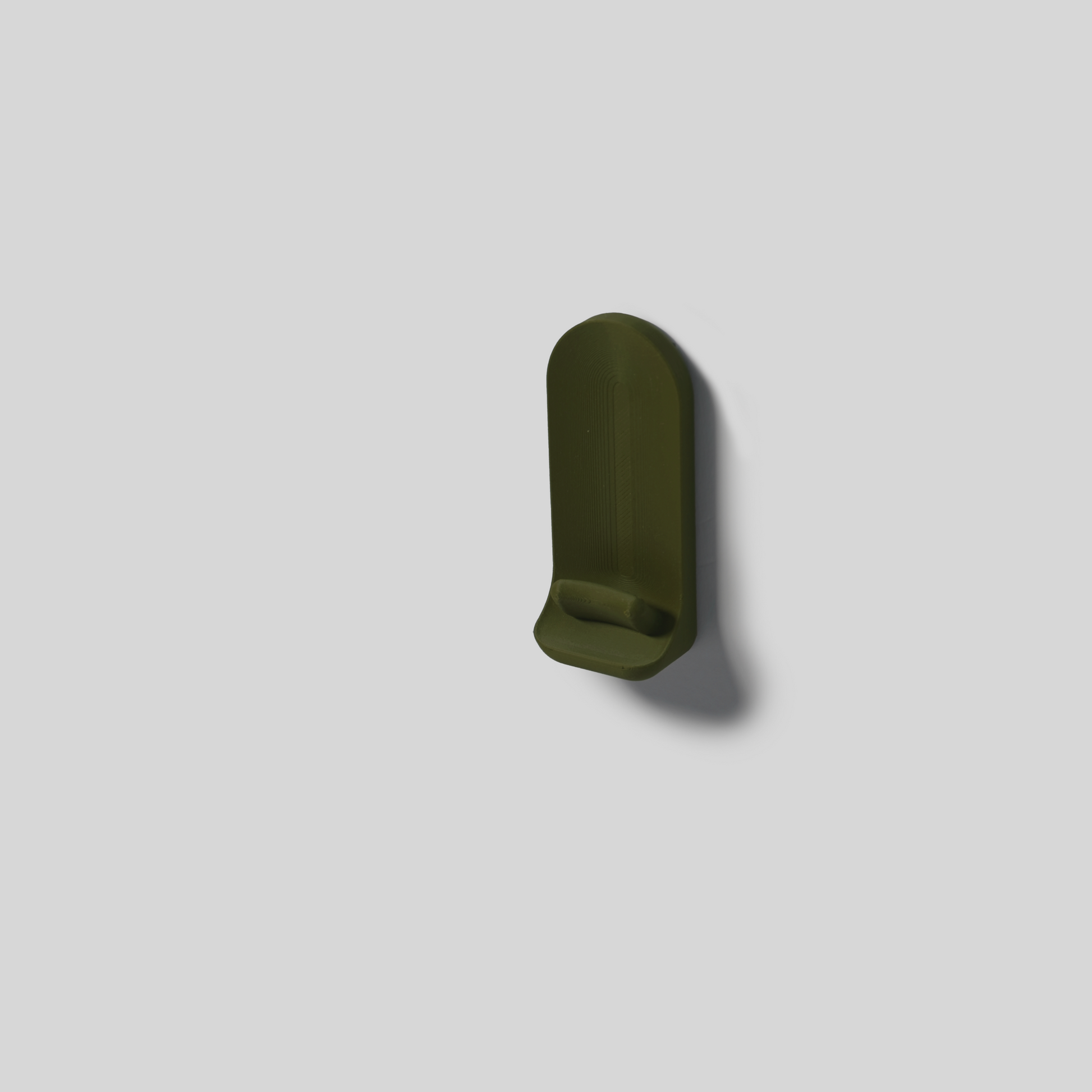 Adhesive wall mount for soap holder with double-sided tape