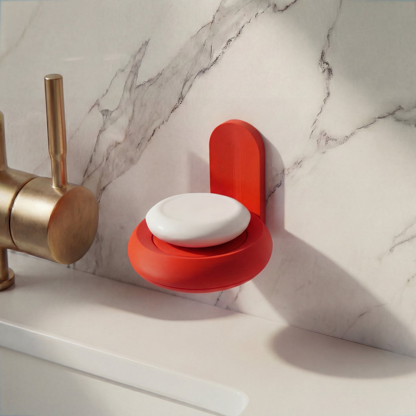 Soap Holder Mini Lava Red