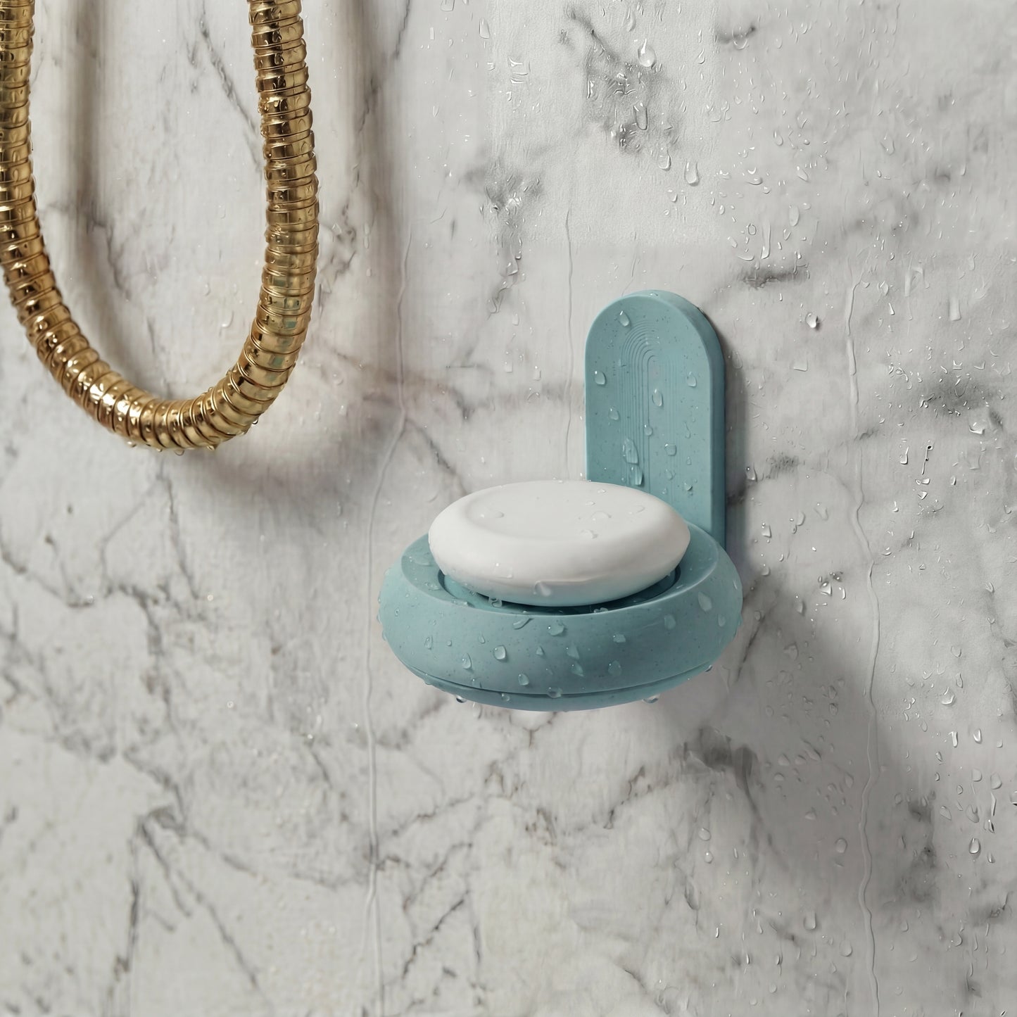 Soap Holder Mini Marble Teal