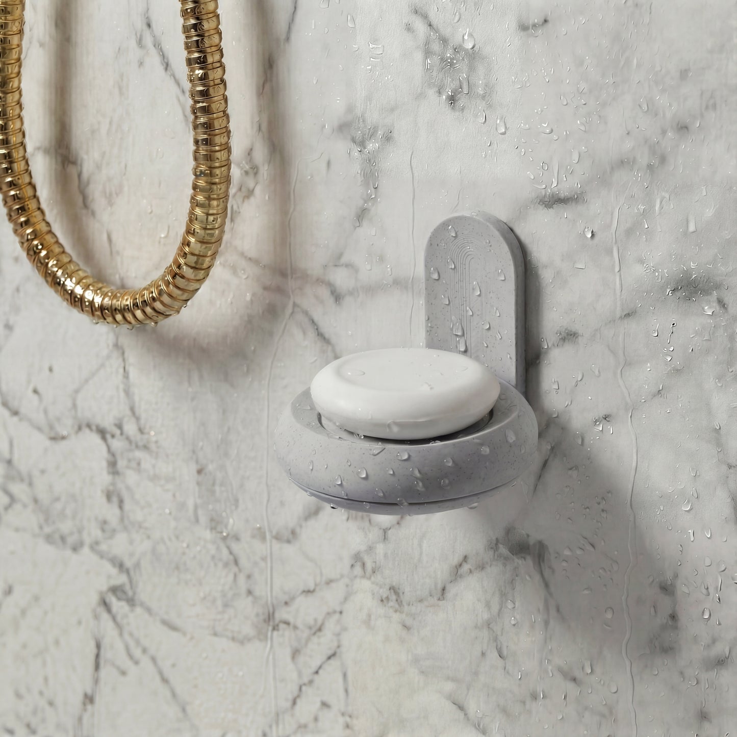 Soap Holder Mini Marble White