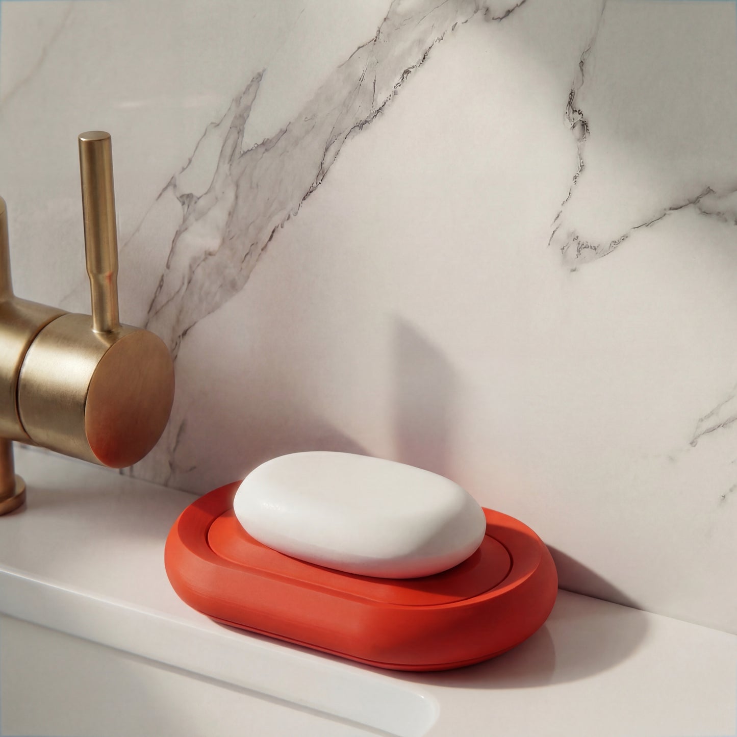 Soap Holder Lava Red